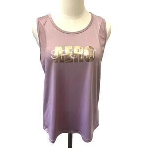 NWOT Aeropostale Women's Size Medium Purple Sport Tank Top Shirt Athletic